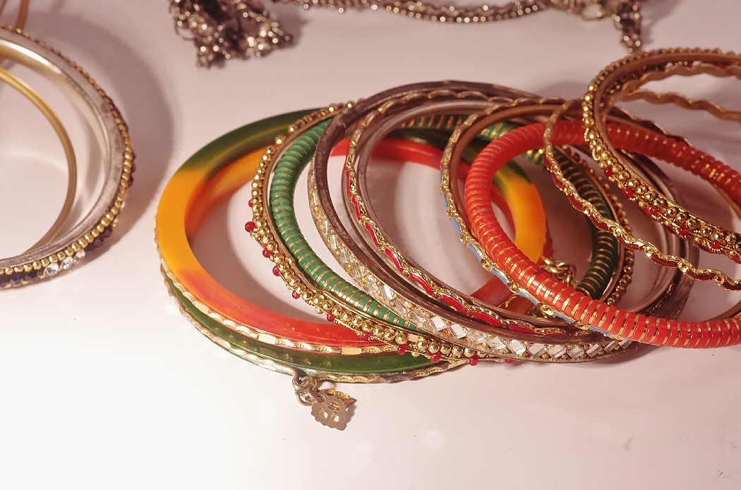 Bangle Bracelet Collection with Hanger