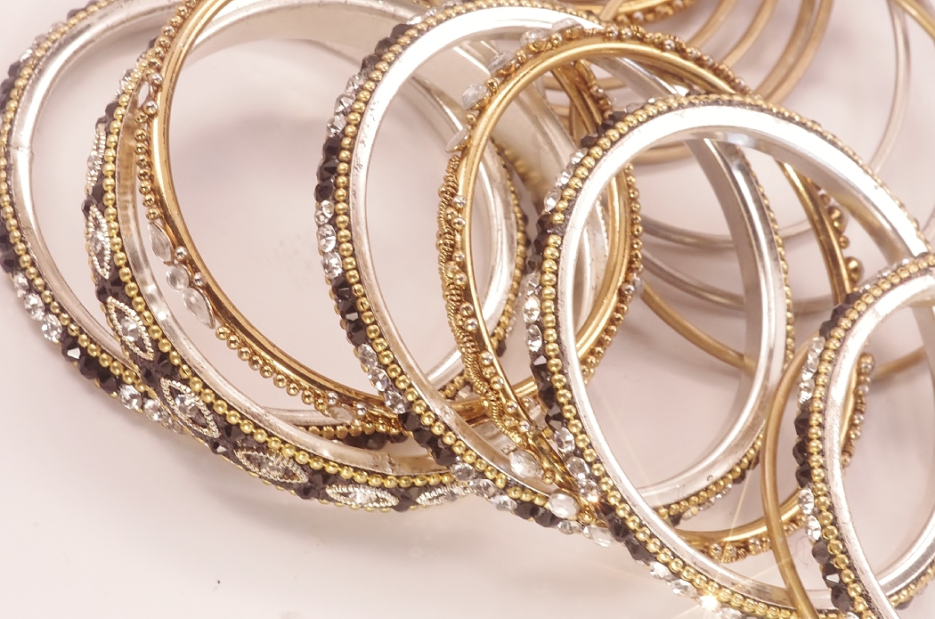 Bangle Bracelet Collection with Hanger