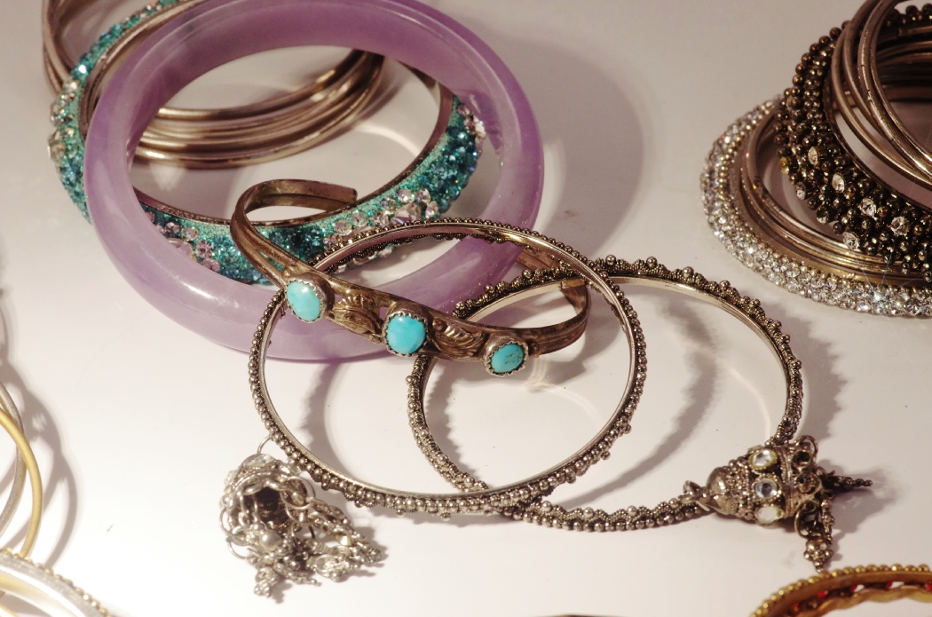 Bangle Bracelet Collection with Hanger