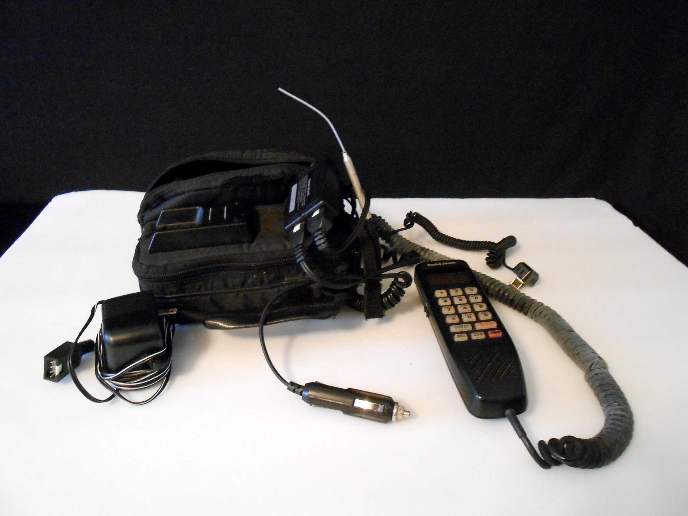 Throwback Radio Shack Cell Phone and Panasonic TV