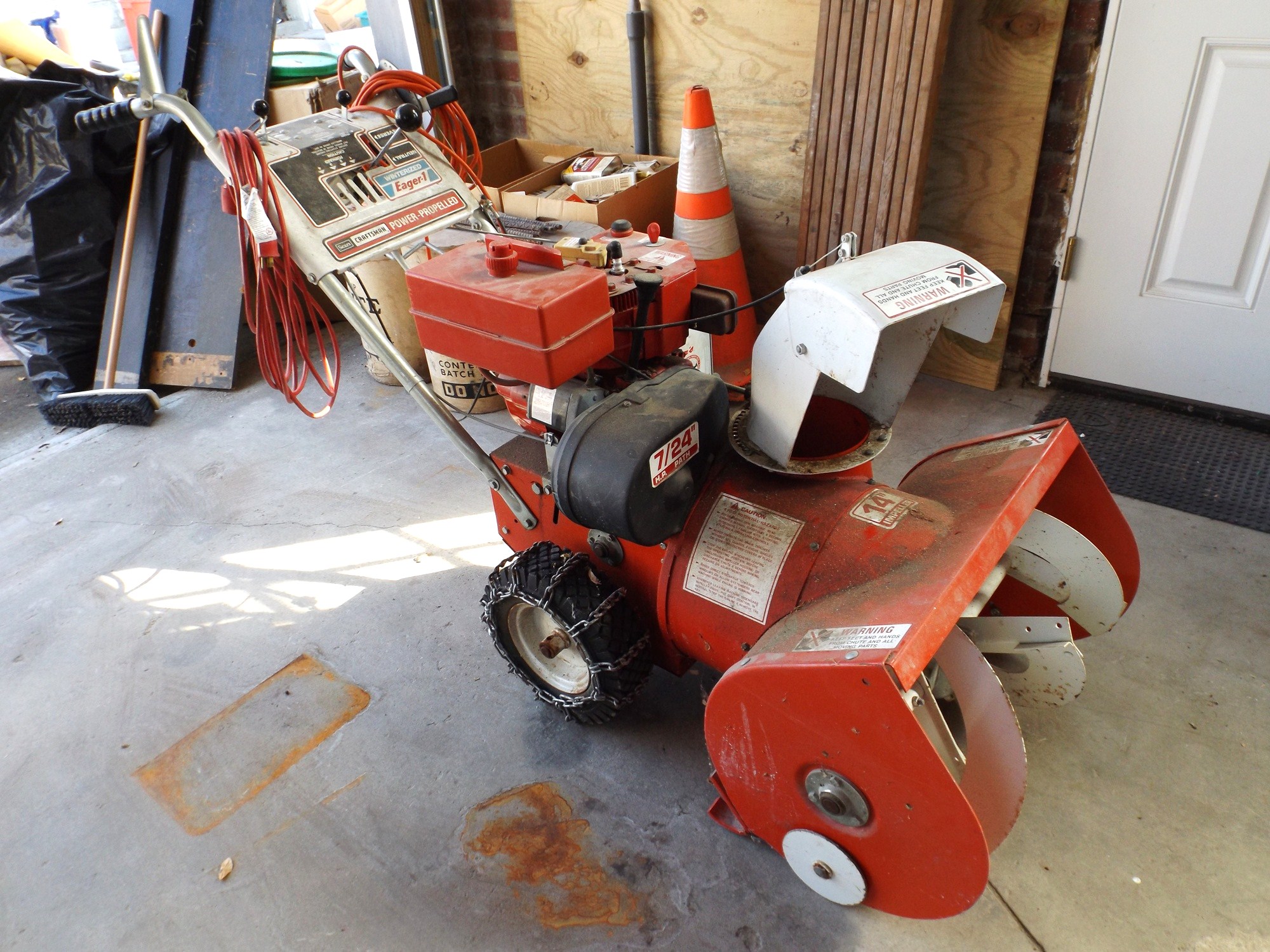 Craftsman 7 HP 24" Path Snow Blower