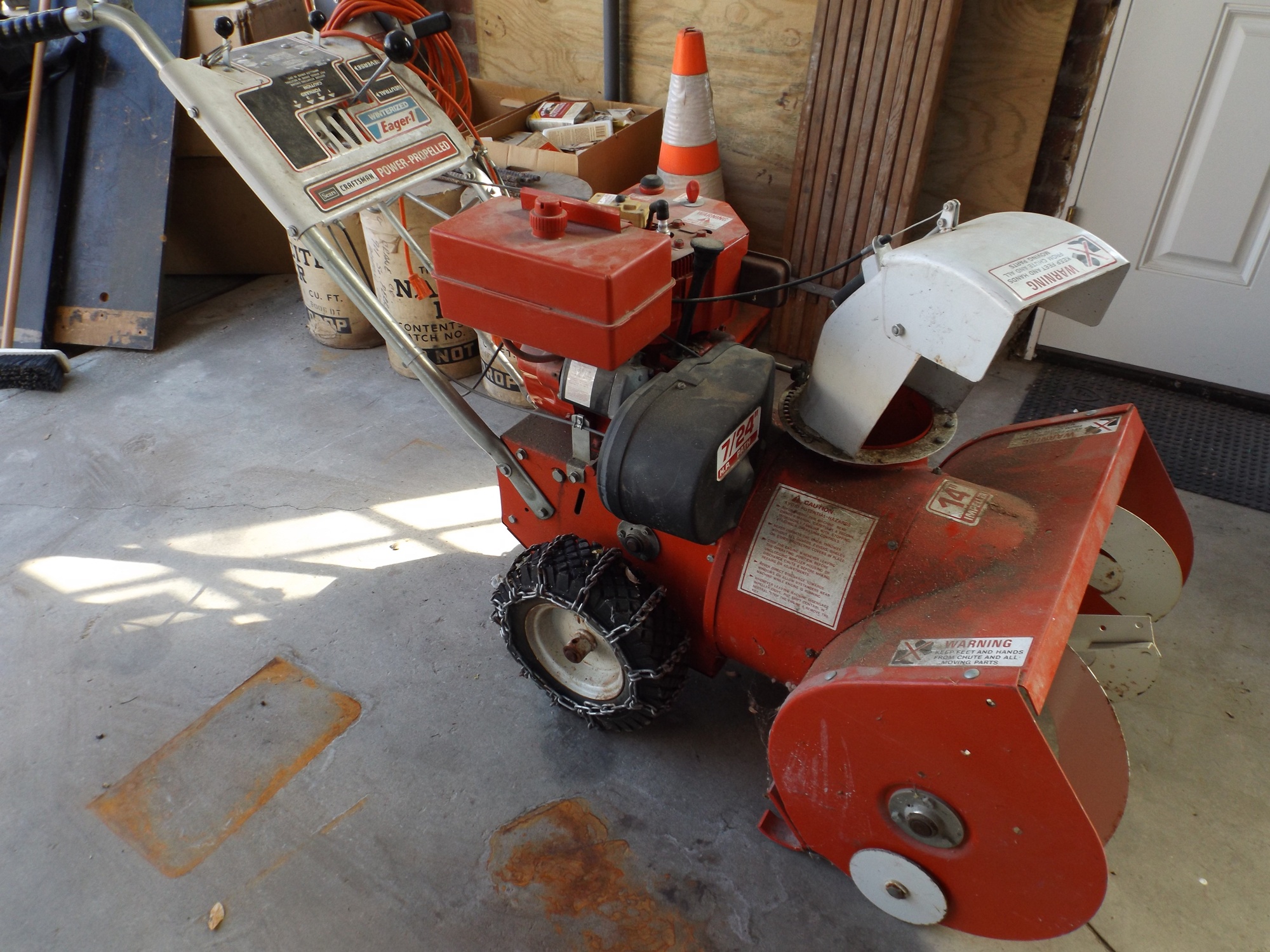 Craftsman 7 HP 24" Path Snow Blower