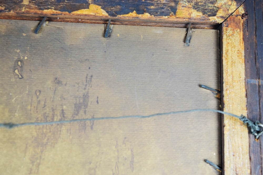 An Original Pen and Ink by Louis Bonhajo, Dated 1902