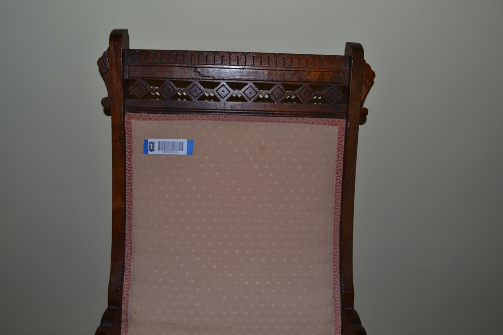 Late Victorian Era Eastlake Style Glider Rocking Chair