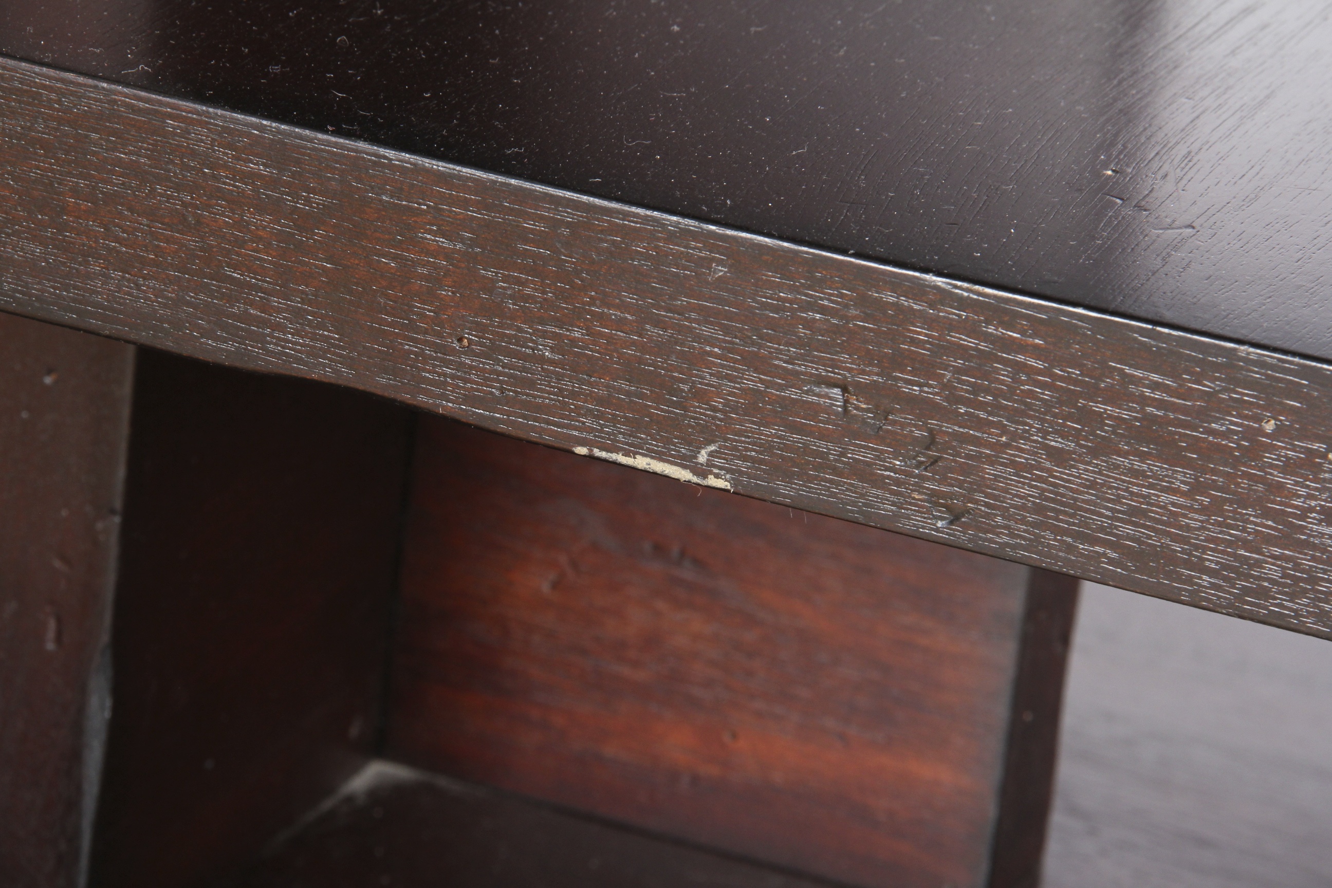 Modern Three Tiered Espresso Side Table