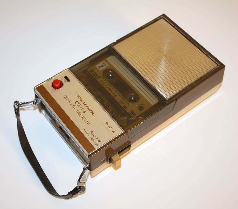 Pair of Vintage Cassette Players/Recorders with Accessories