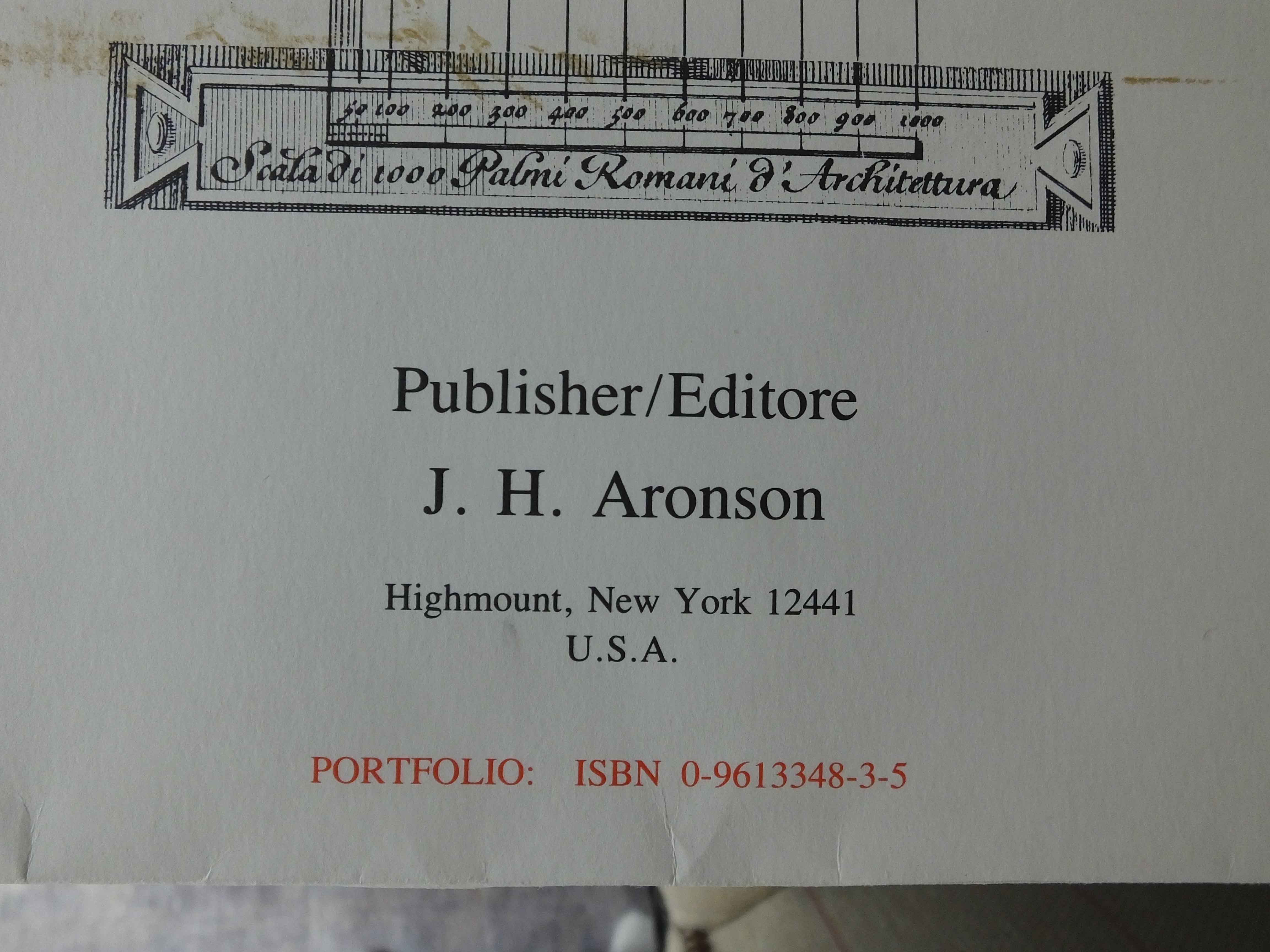 Twelve Sections of Giambattista Nolli Map of Rome