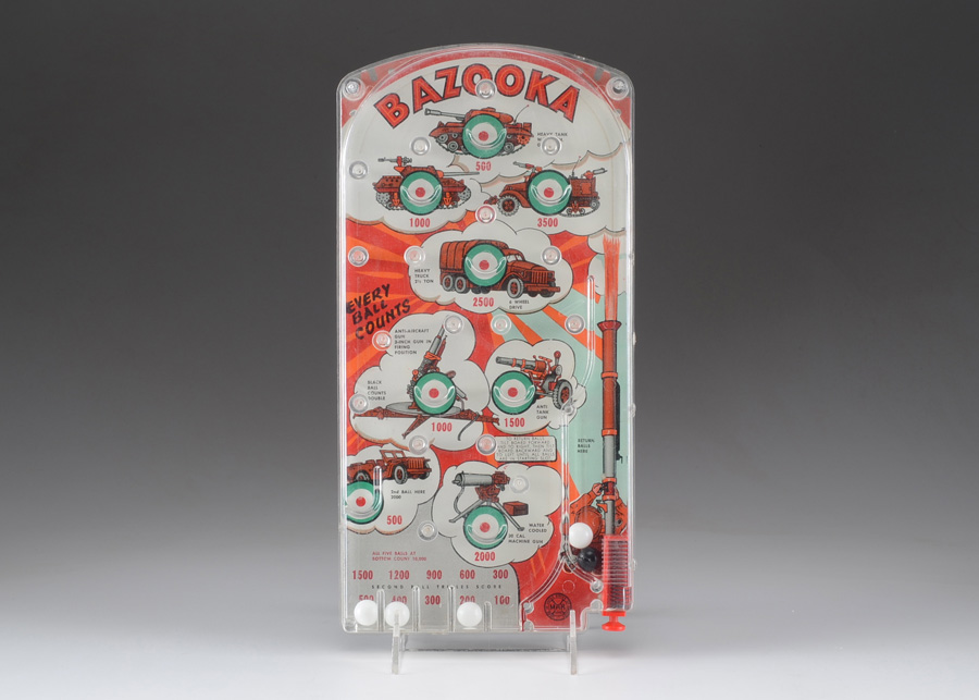 1958 "Bazooka" Bagatelle Pinball Game