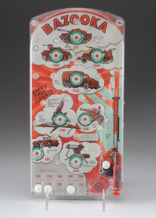 1958 "Bazooka" Bagatelle Pinball Game
