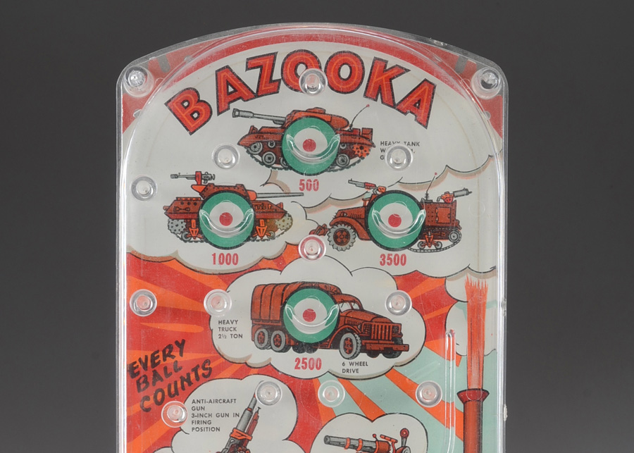 1958 "Bazooka" Bagatelle Pinball Game