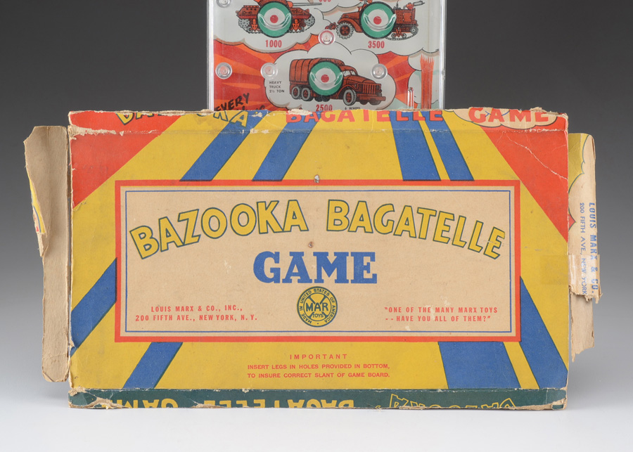 1958 "Bazooka" Bagatelle Pinball Game