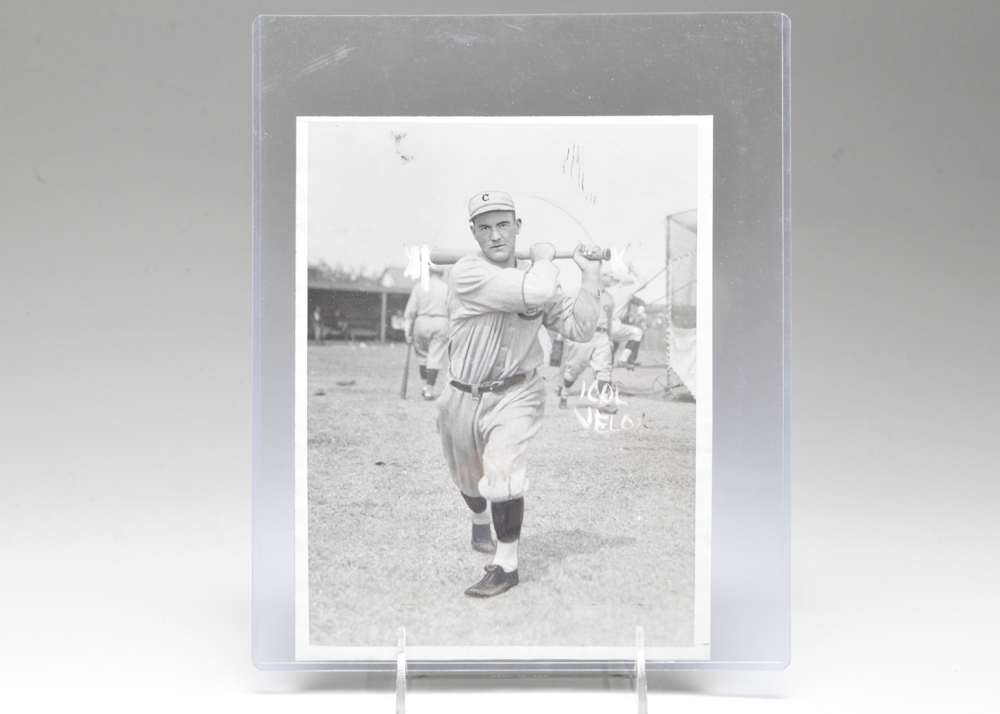 1925 Rube Bressler Cincinnati Reds Vintage Photo