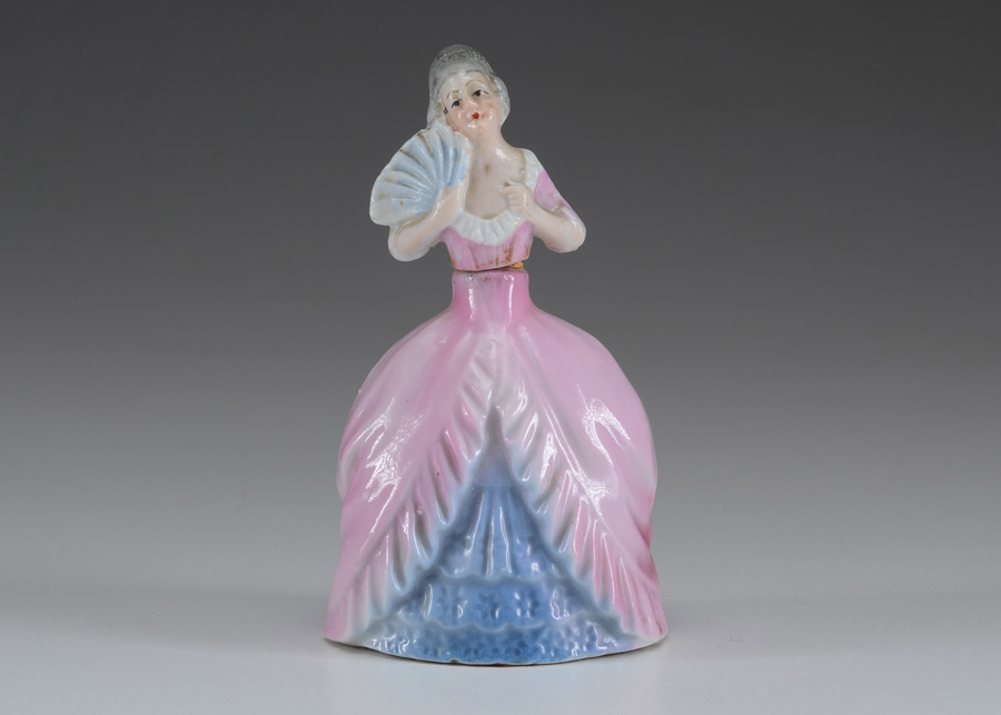 Early 20th Century German Victorian Woman Perfume Bottle
