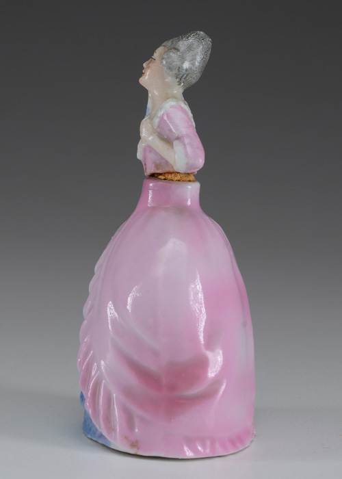 Early 20th Century German Victorian Woman Perfume Bottle