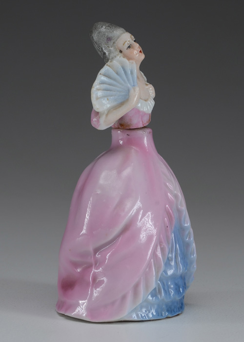 Early 20th Century German Victorian Woman Perfume Bottle