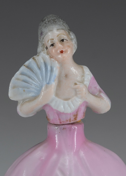 Early 20th Century German Victorian Woman Perfume Bottle