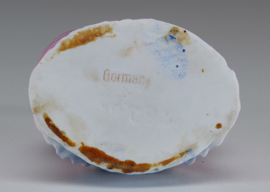 Early 20th Century German Victorian Woman Perfume Bottle