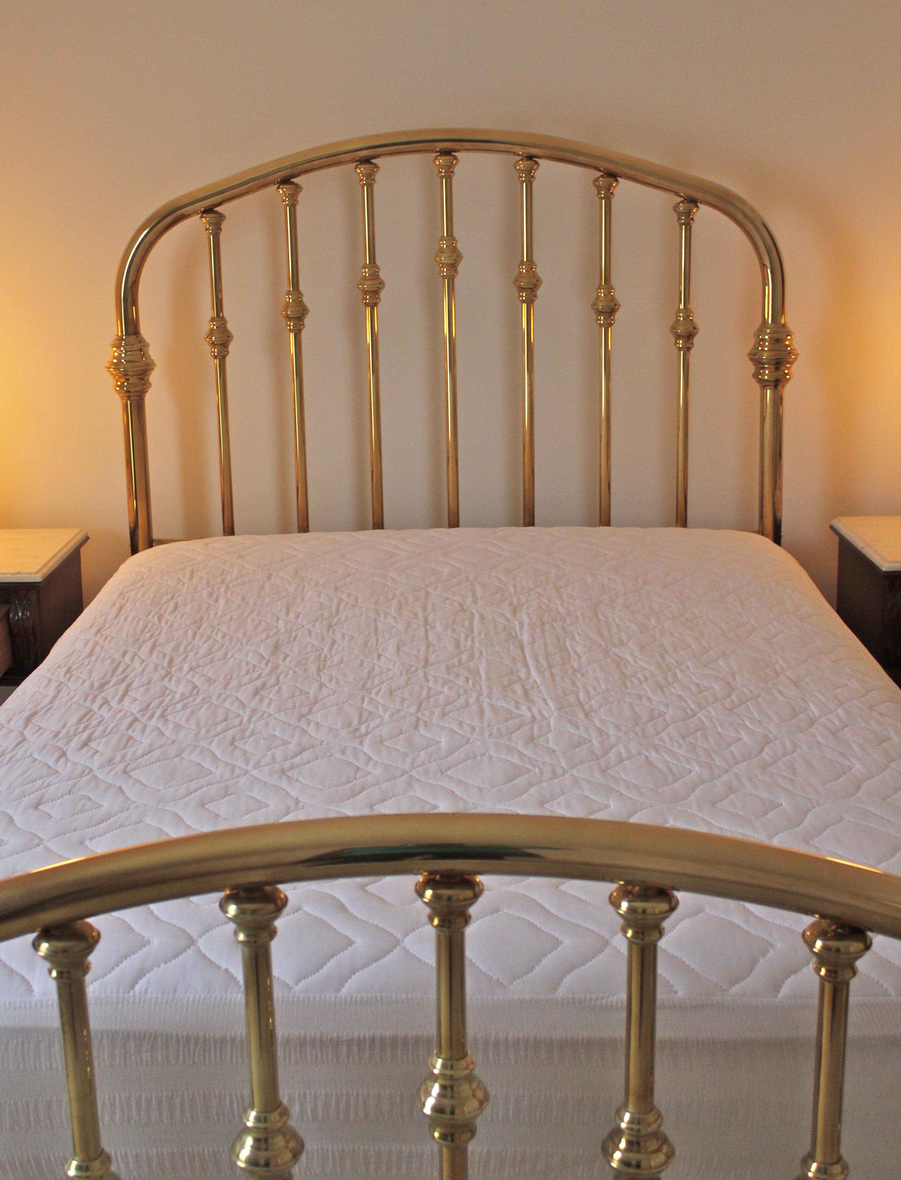 Queen Brass Spindle Bed by Levin's of Virginia