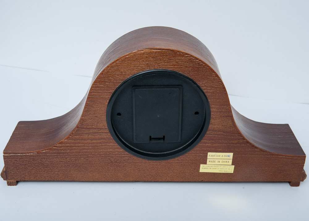 Daniel Dakota Quartz Battery Operated Mantel Clock