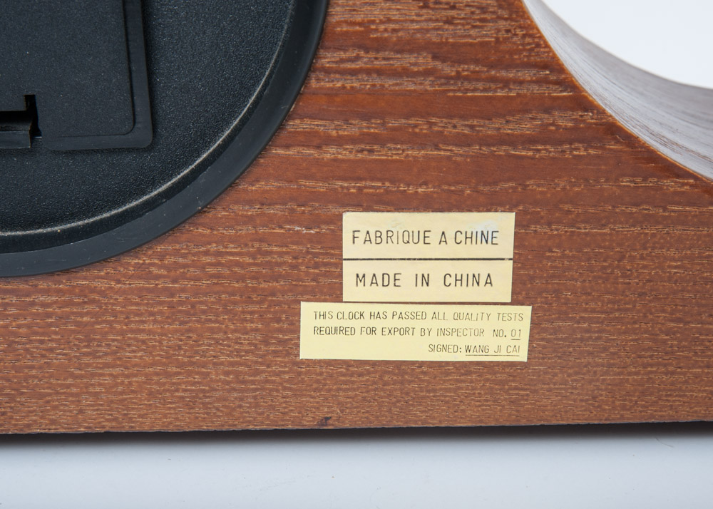 Daniel Dakota Quartz Battery Operated Mantel Clock