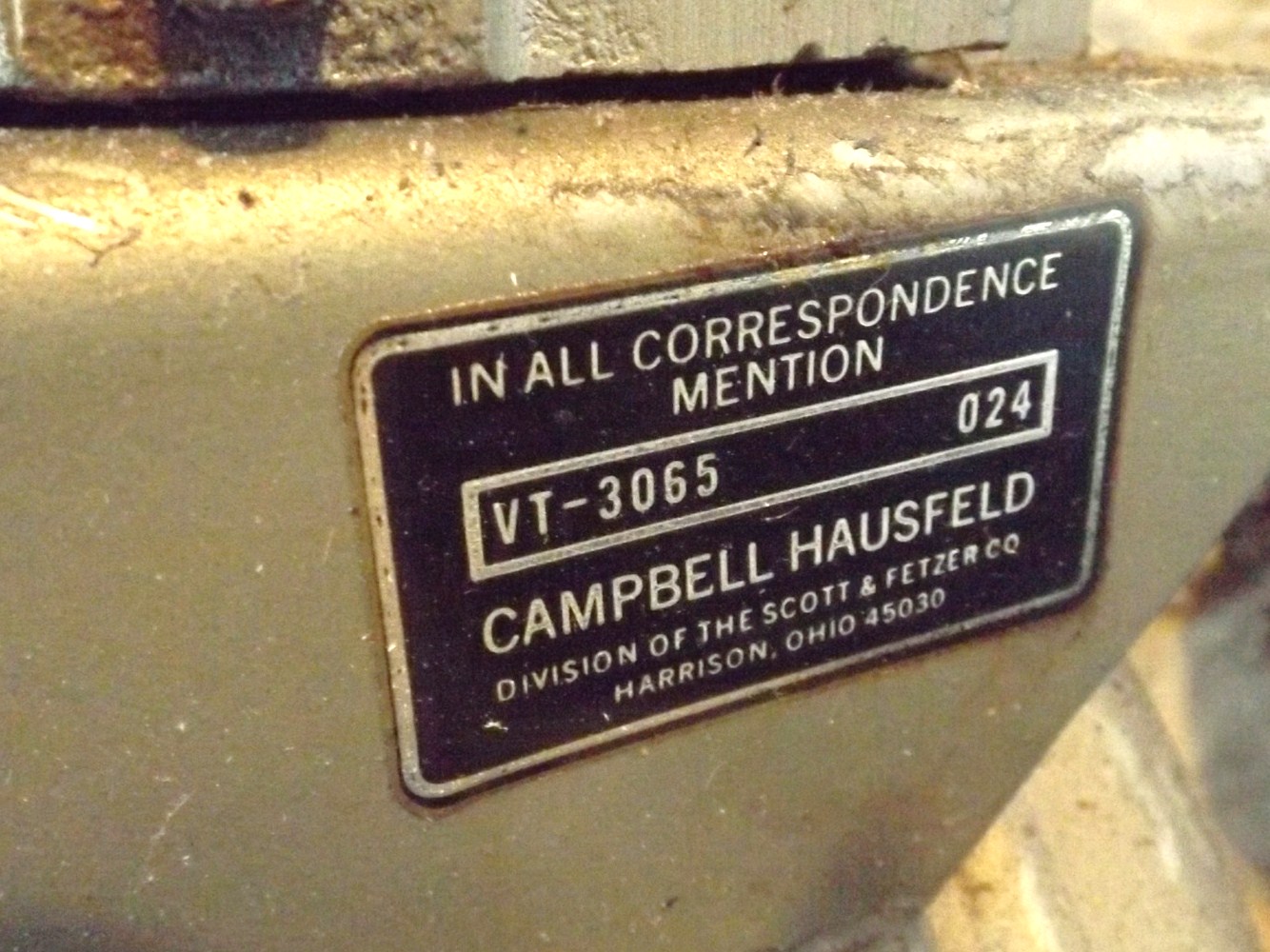 Cambell Hausfeld Air Compressor with Westinghouse Motor