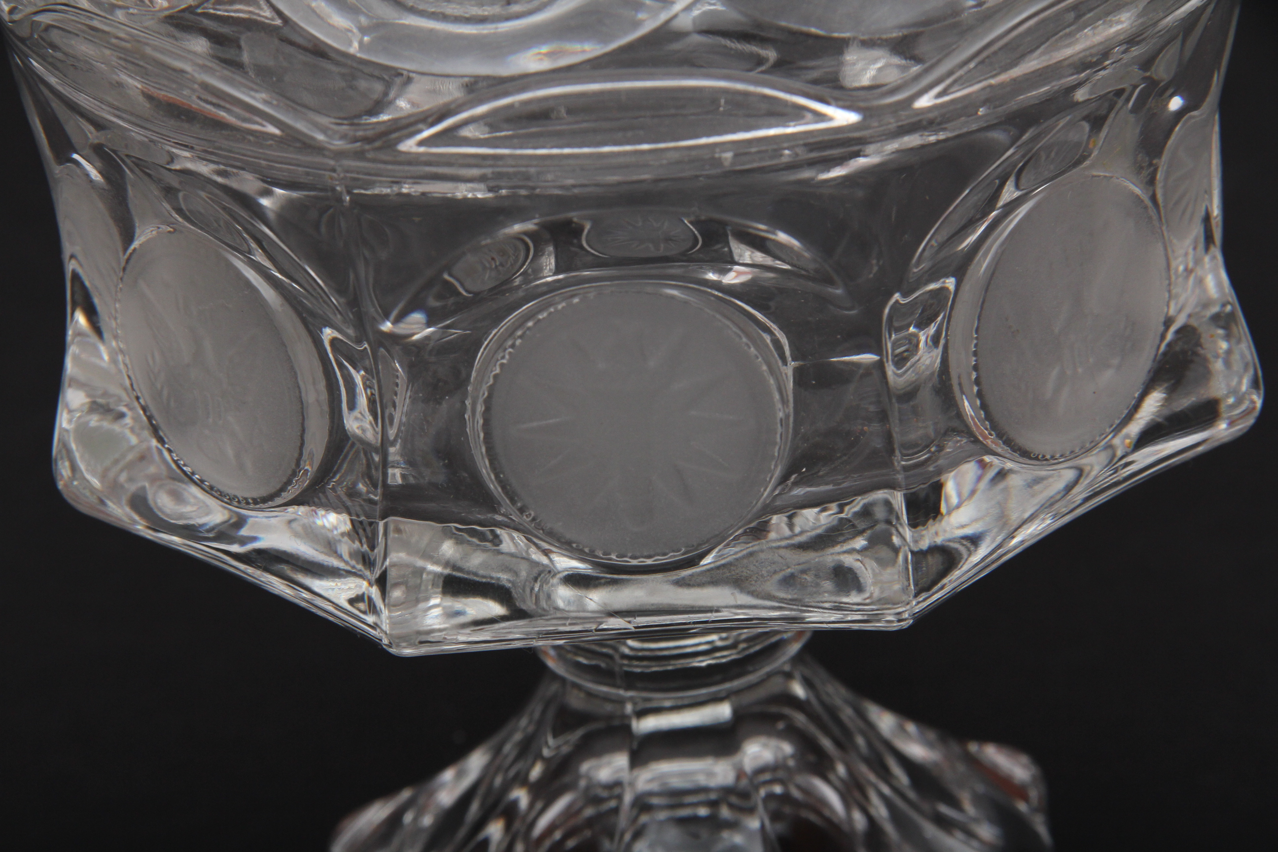 Fostoria Covered Pedestal Candy Dish