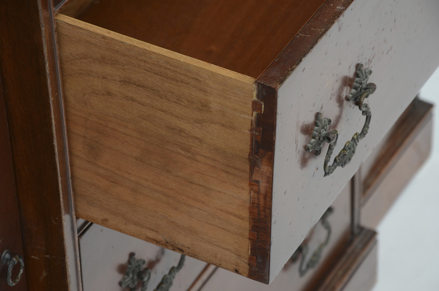 Mahogany Breakfront China Cabinet