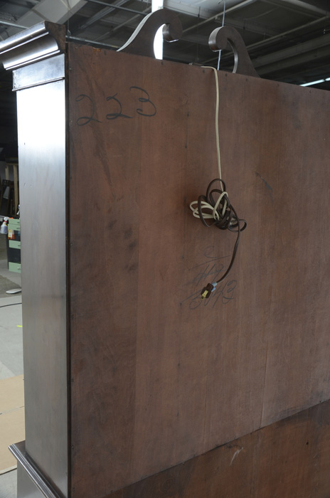 Mahogany Breakfront China Cabinet