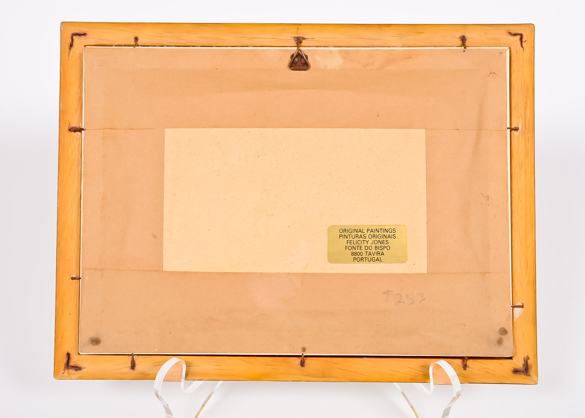 Small Portugese Oil Painting of Landscape