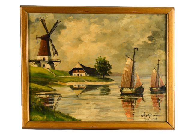 W. Steckelberg Landscape Painting