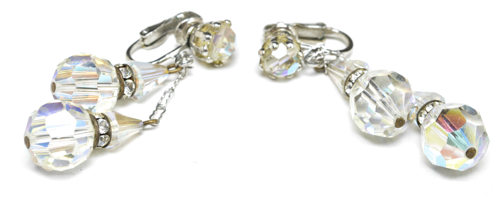 1960s Vintage Crystal Jewelry