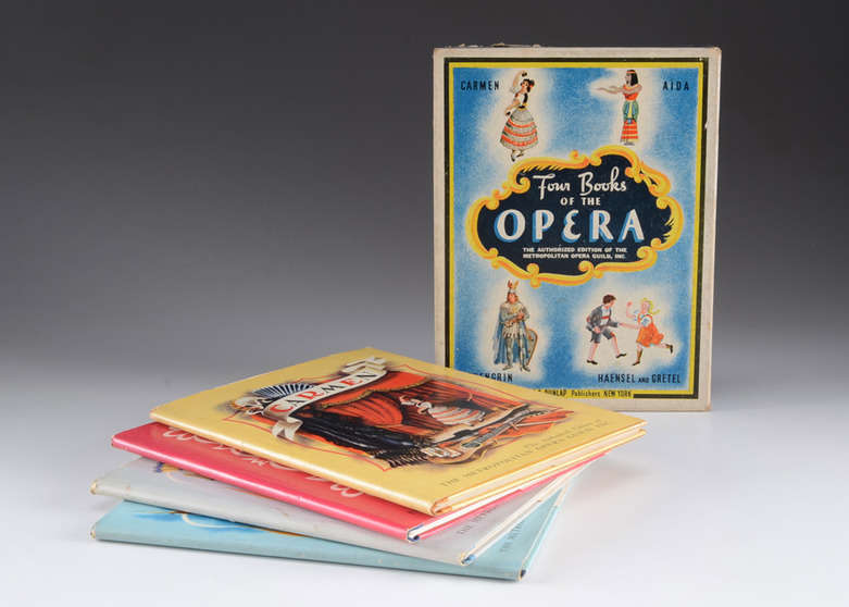 Vintage Book Lot Pertaining To Opera