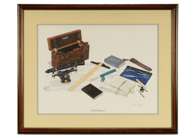 Robert L. Conely Signed LE Lithography Print