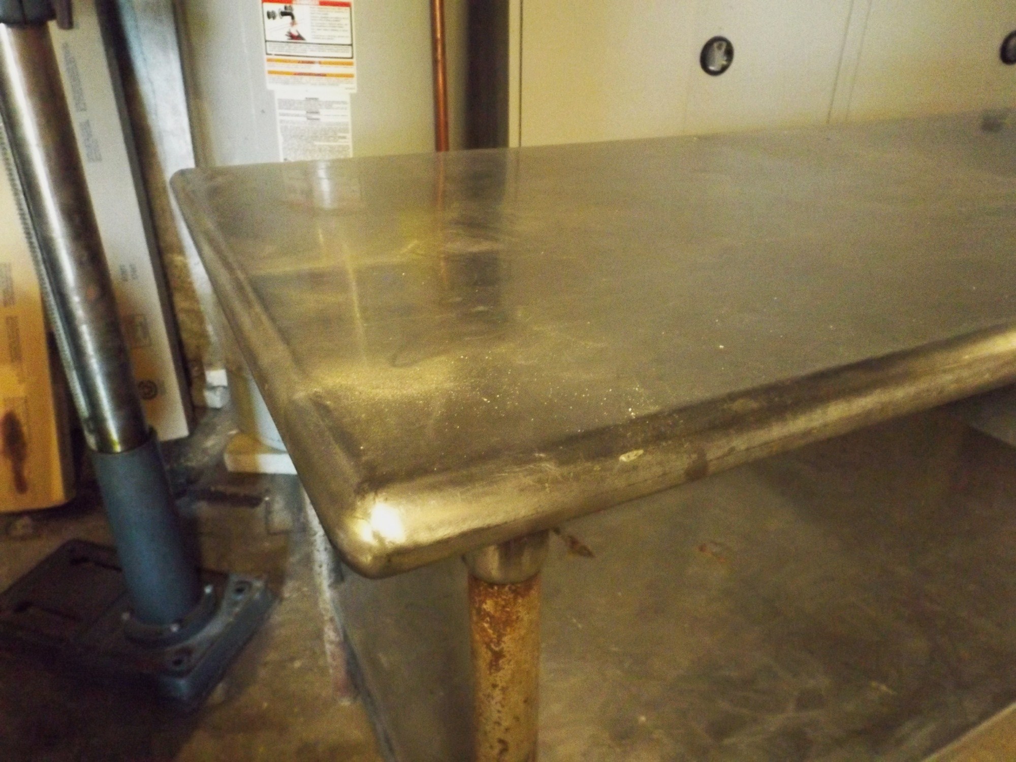 Industrial Stainless Steel Table