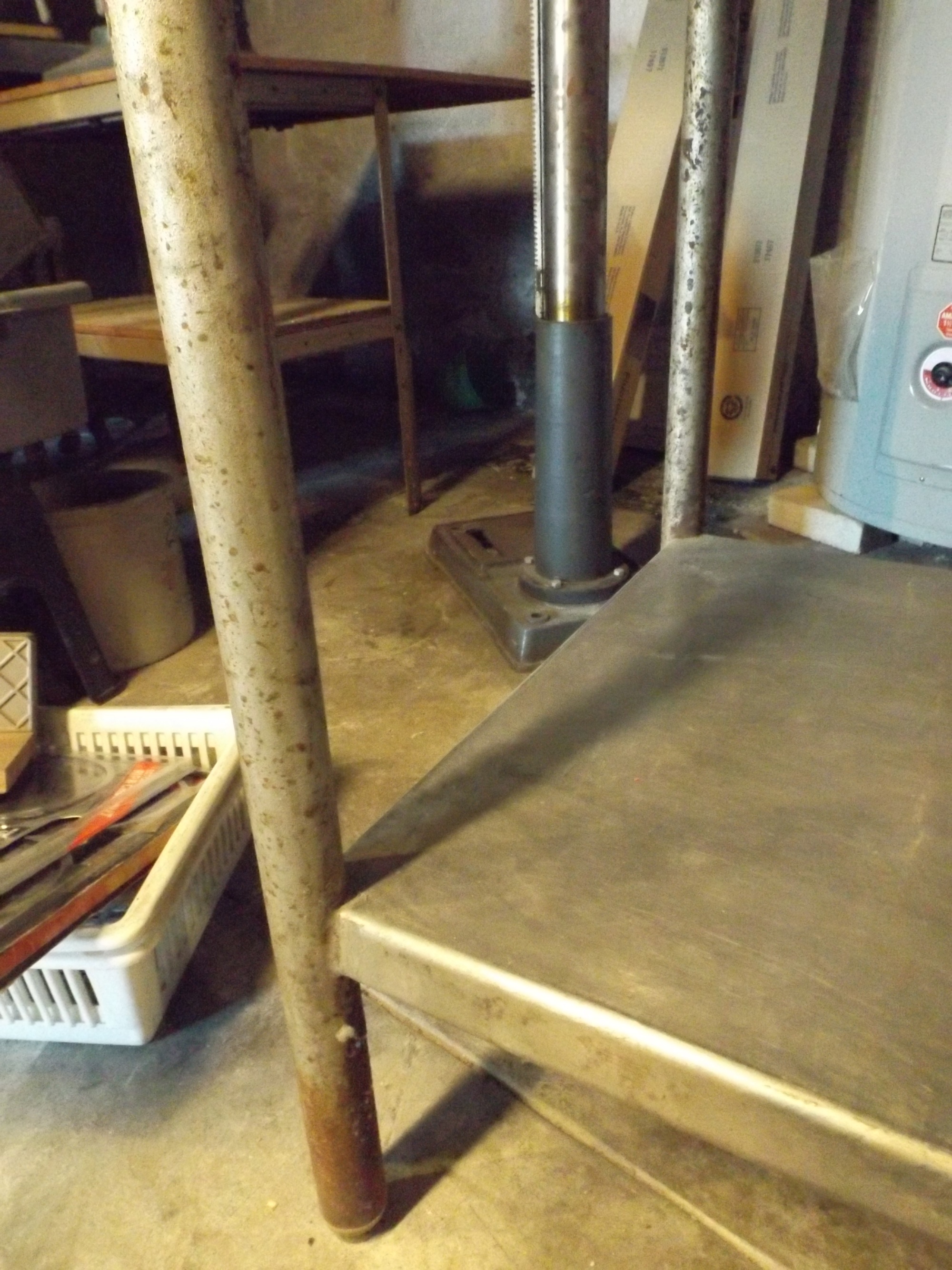 Industrial Stainless Steel Table