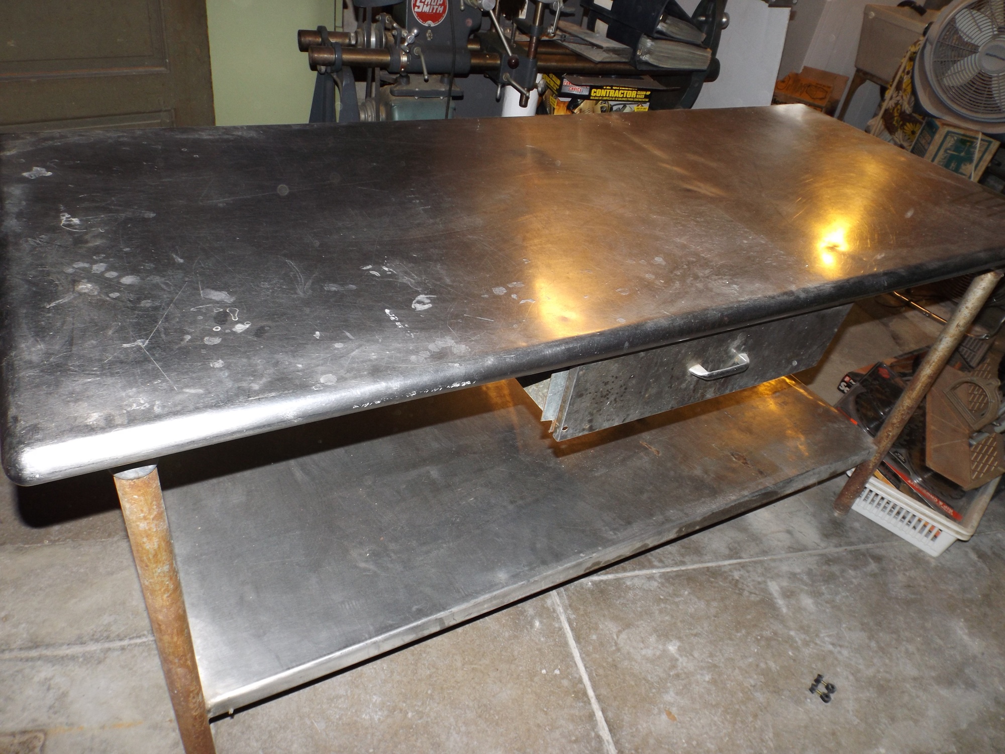 Industrial Stainless Steel Table