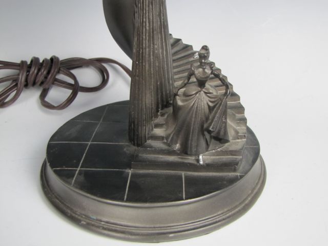 Disney Cinderella Castle Tiffany Style Lamp and Accents