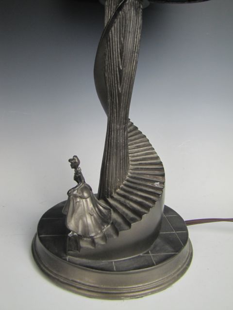 Disney Cinderella Castle Tiffany Style Lamp and Accents