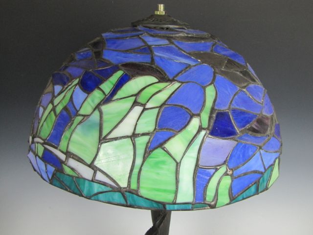 Disney Cinderella Castle Tiffany Style Lamp and Accents