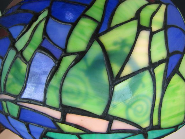 Disney Cinderella Castle Tiffany Style Lamp and Accents