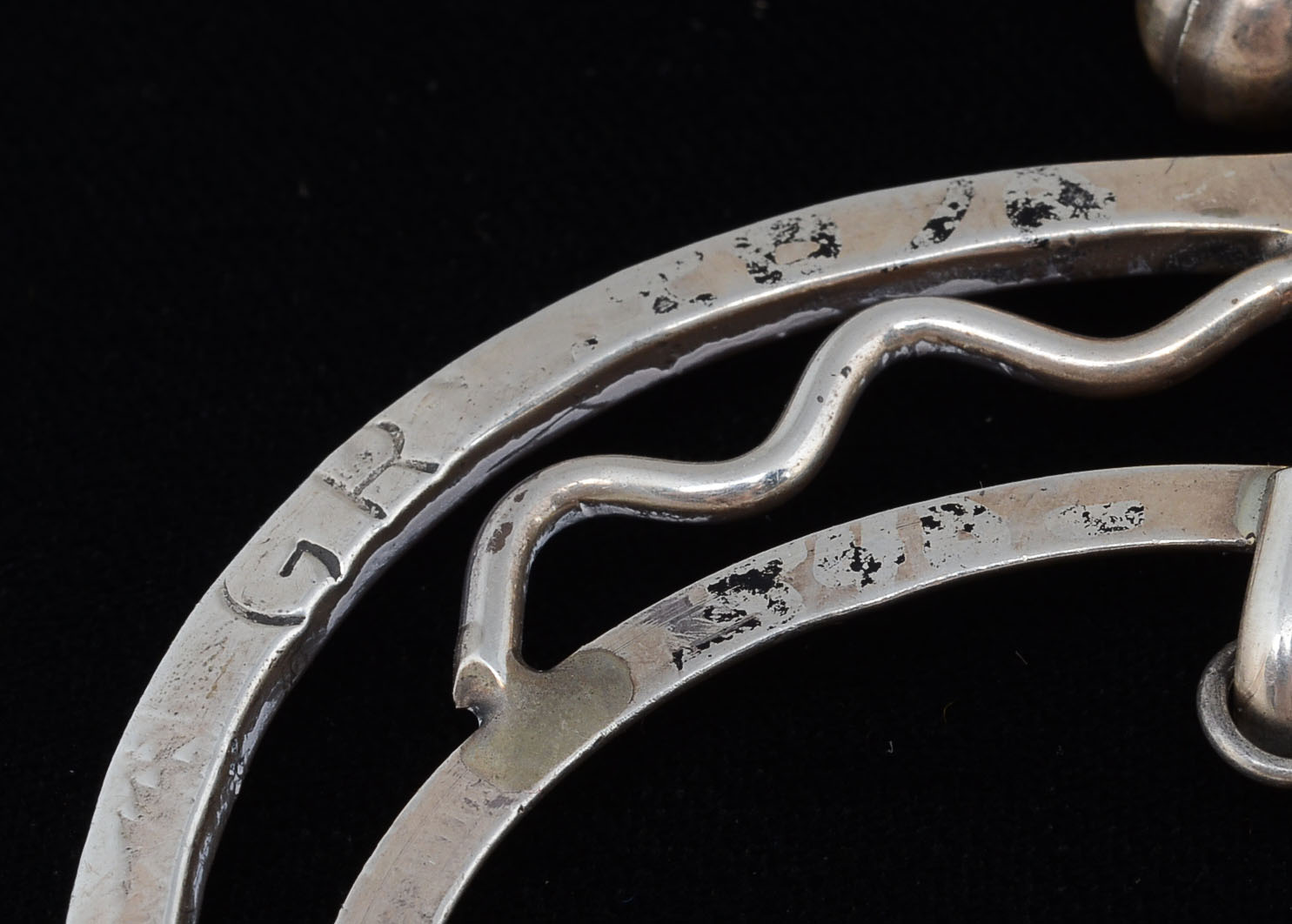 Old Pawn Sterling Squash Blossom Buffalo Nickel Coin Necklace