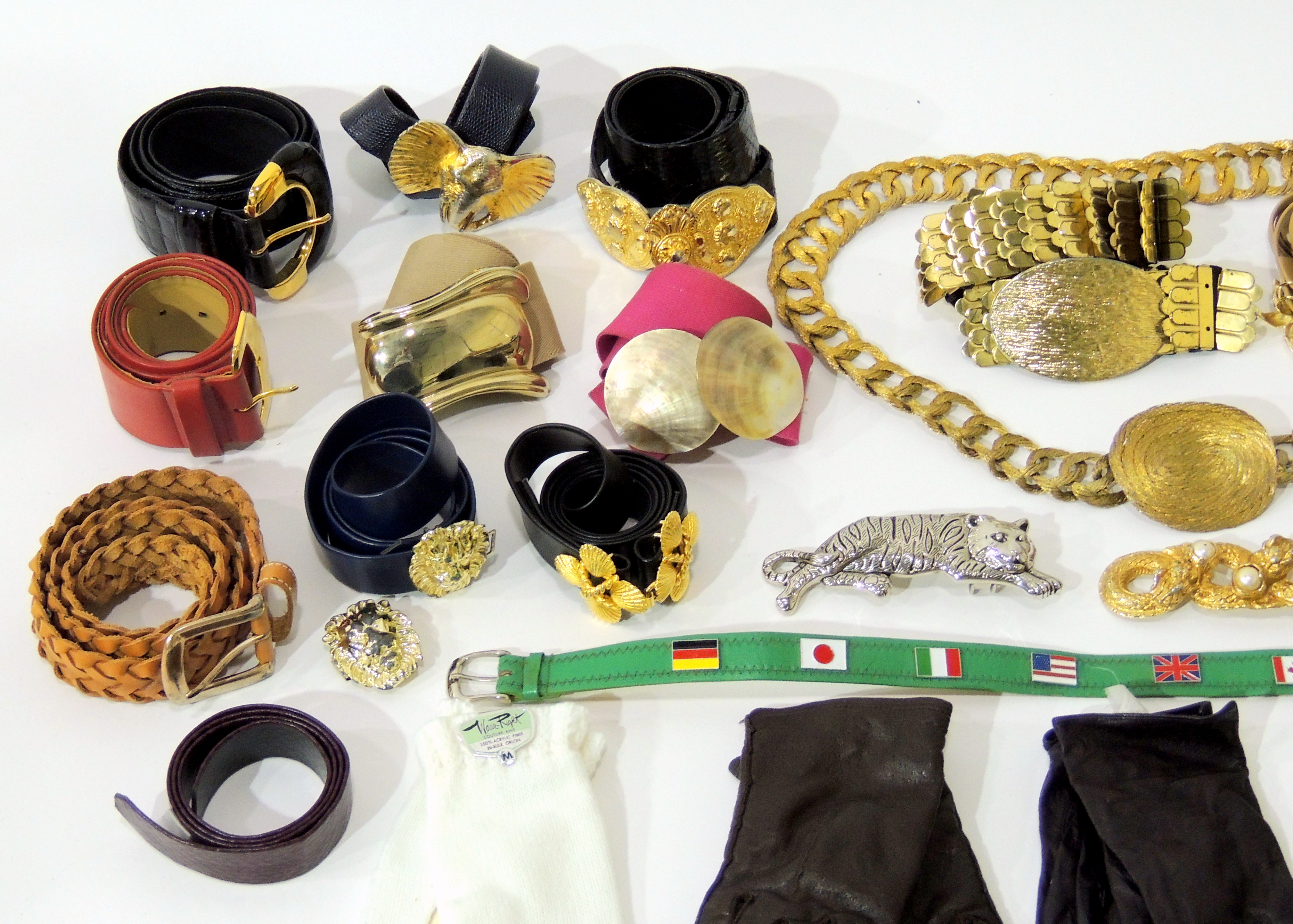 Collection of Vintage Apparel Accessories