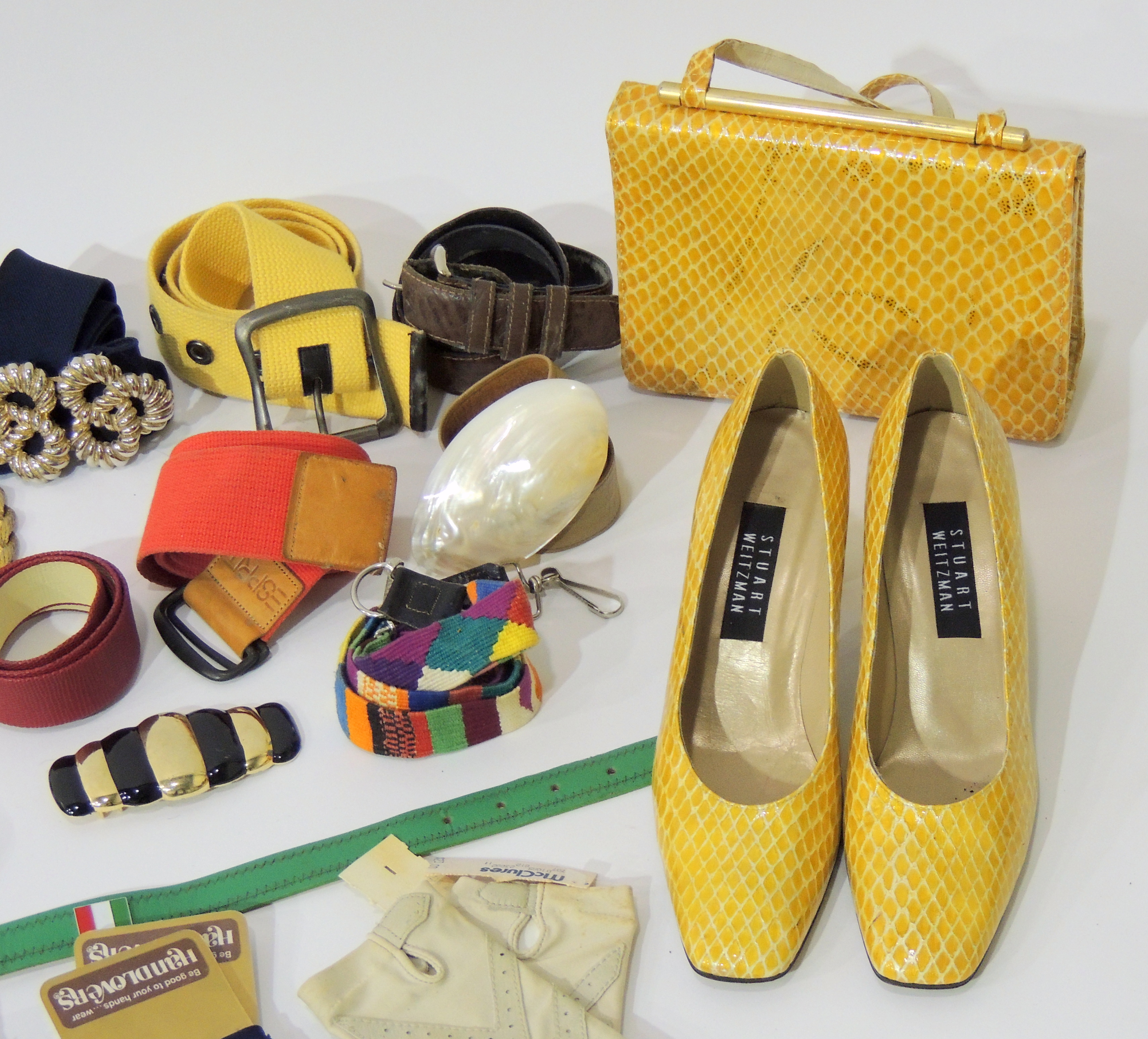 Collection of Vintage Apparel Accessories