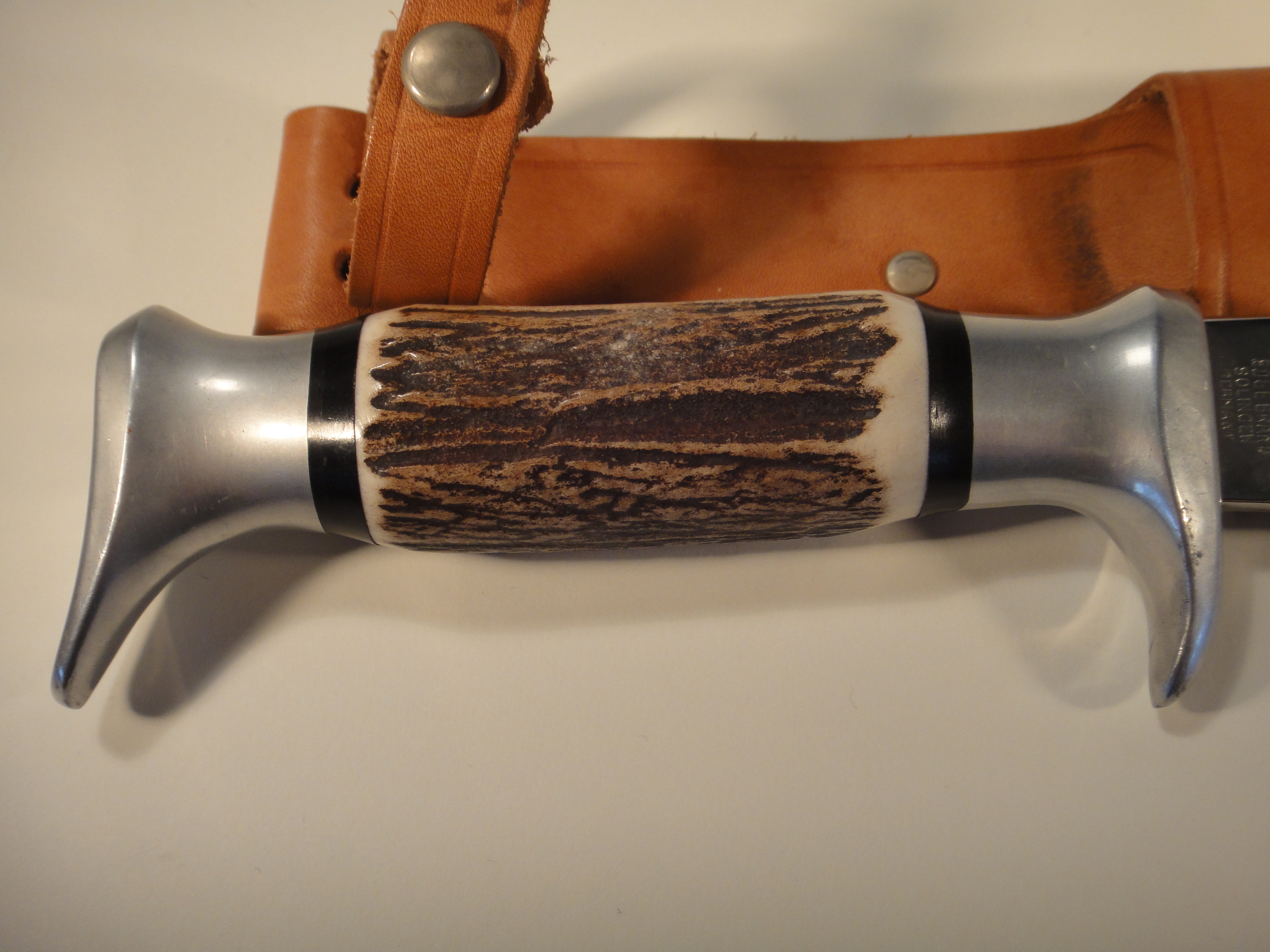 Vintage Edge Brand Original Bowie Knife Soligen Germany & Sheath