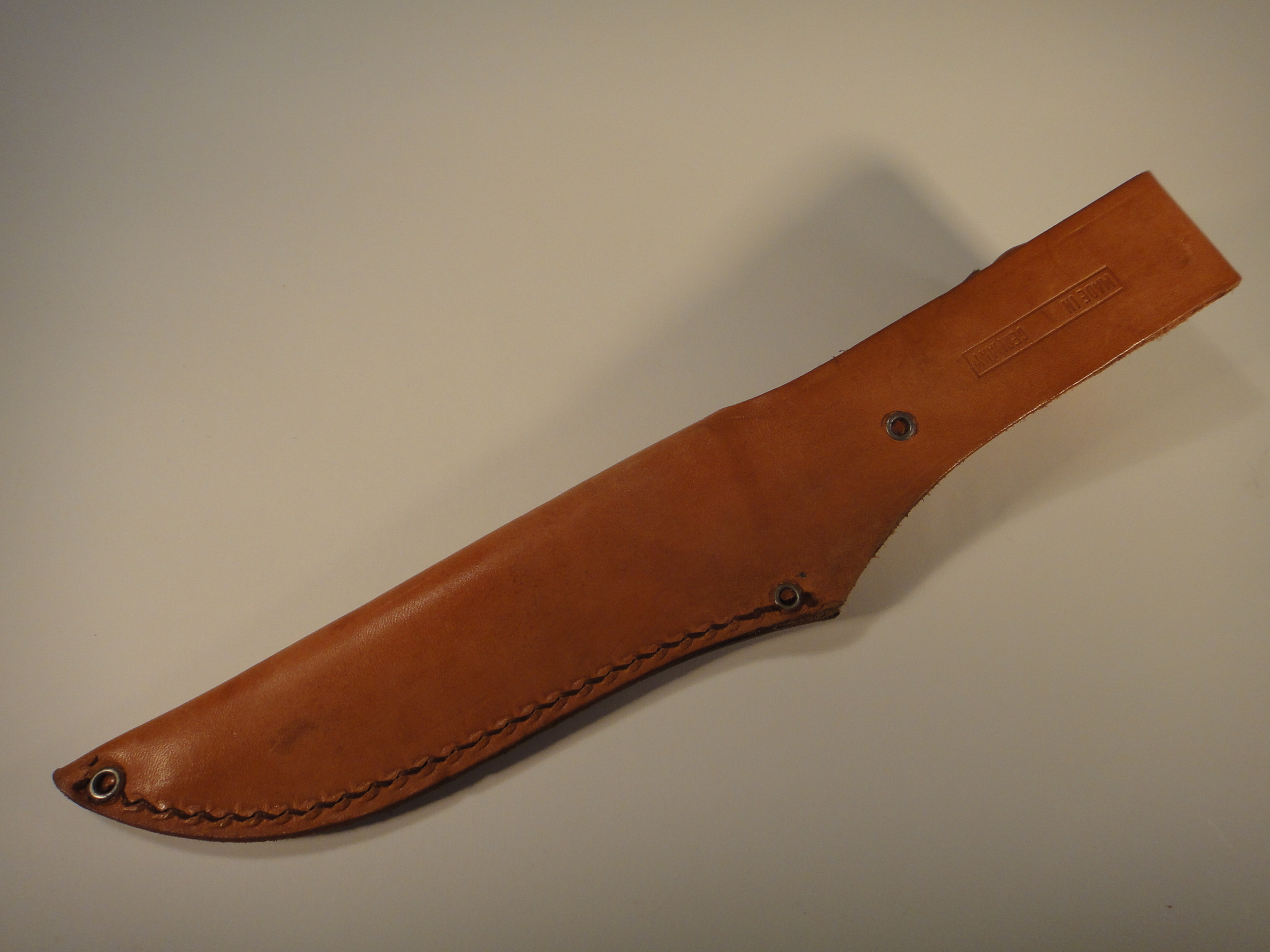 Vintage Edge Brand Original Bowie Knife Soligen Germany & Sheath