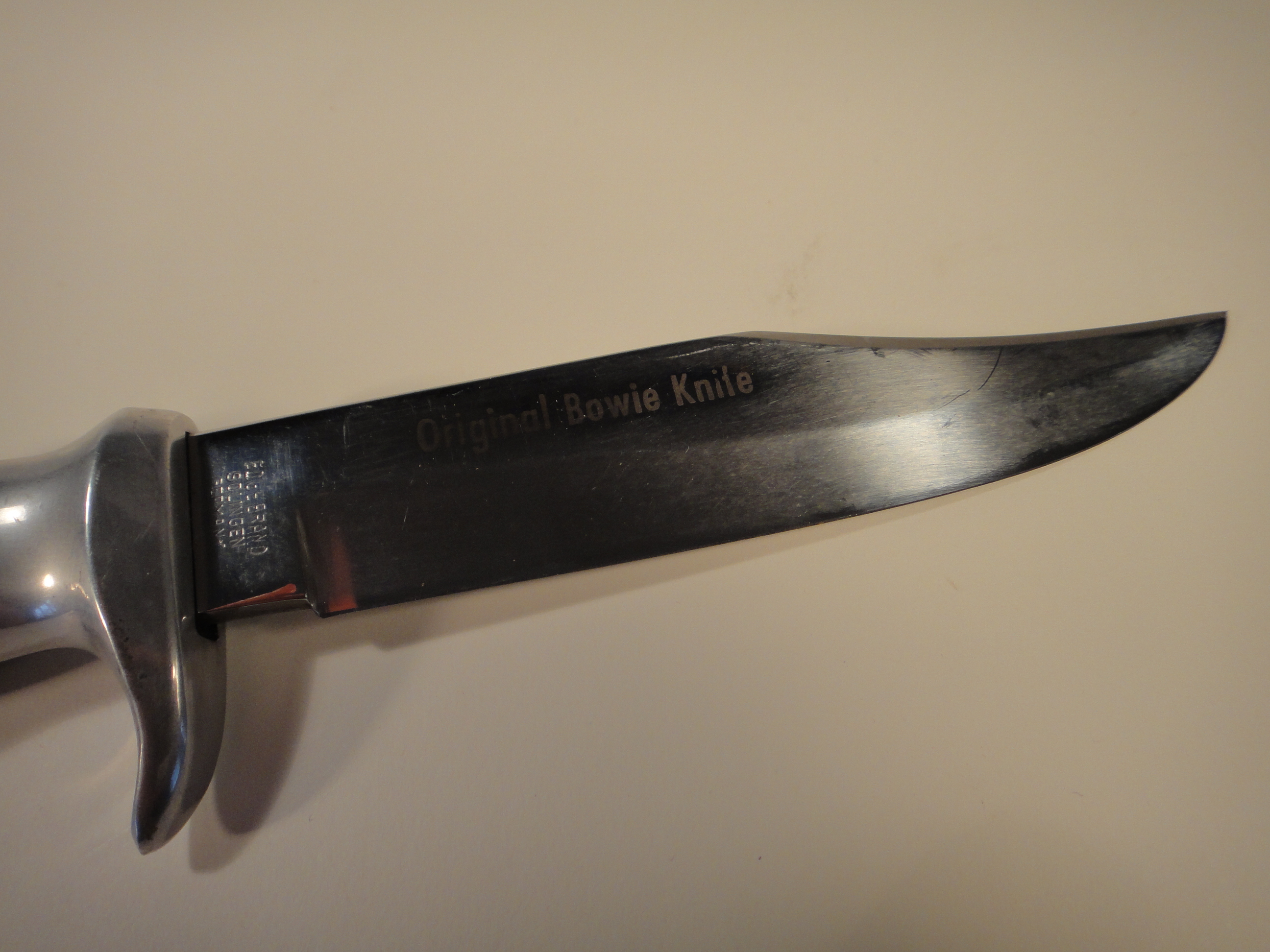 Vintage Edge Brand Original Bowie Knife Soligen Germany & Sheath