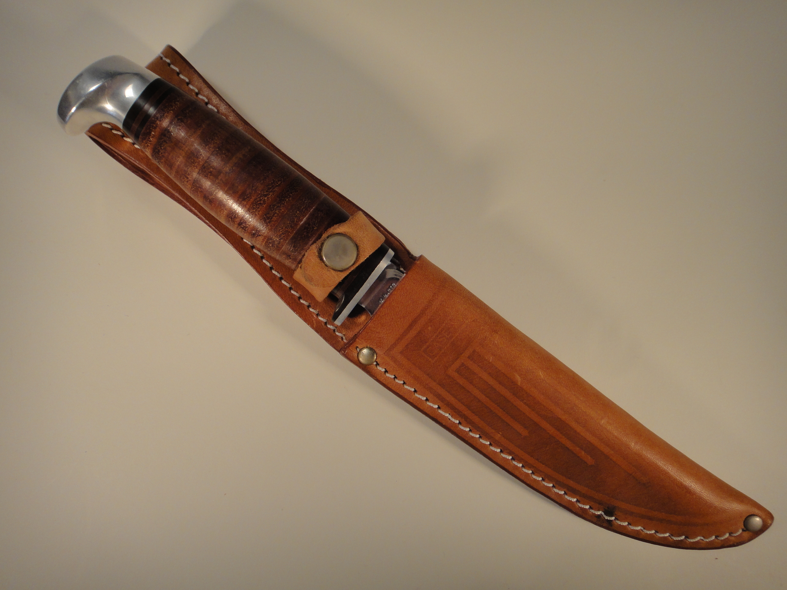 Vintage Fixed Blade Case XX Hunting Knife USA