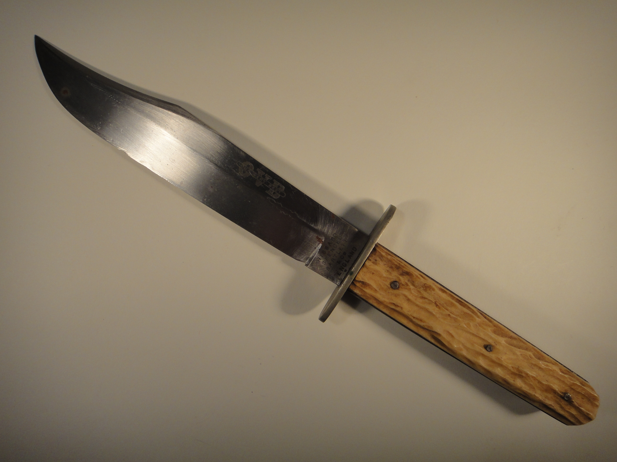 Vintage Our Very Best HSB Fixed Blade England