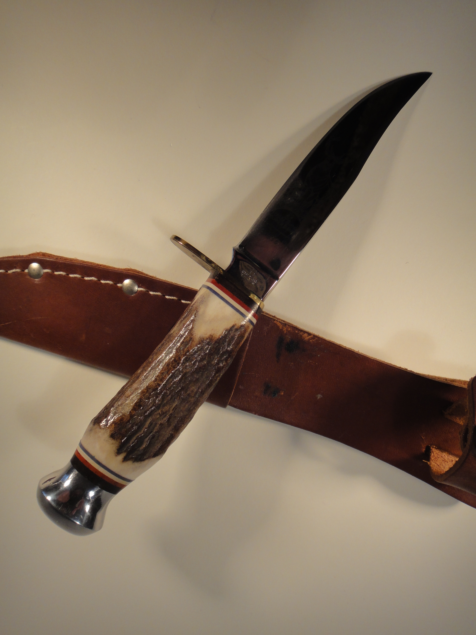 Vintage Robert Klass Hunting Knife #615 Crane Brand Germany