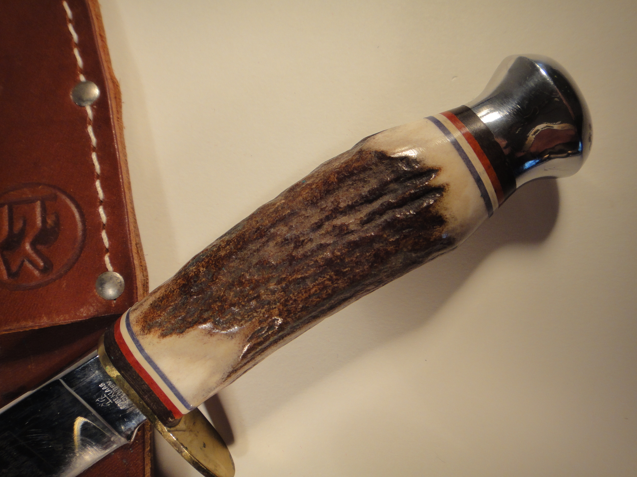 Vintage Robert Klass Hunting Knife #615 Crane Brand Germany